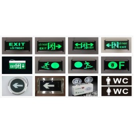 BÁN ĐÈN EXIT THOÁT  NẠN ĐÈN SỰ CỐ CHIẾU SÁNG TẠI KHU VỰC HƯNG YÊN LH 0984953437